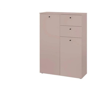 Highboard - rosa/pink - Materialmix - 80 cm - 110 cm - cm 30,0 | Möbel Kraft