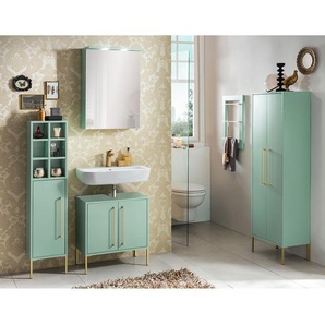 Highboard Sarah II 30 x 131 x 22cm Grün/Mint