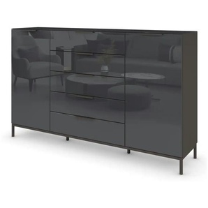 Highboard   ¦ schwarz ¦ Maße (cm): B: 180 H: 110