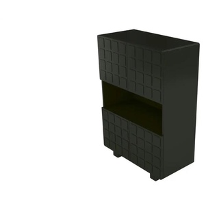 Highboard  Cubo ¦ schwarz ¦ Maße (cm): B: 84,3 H: 120