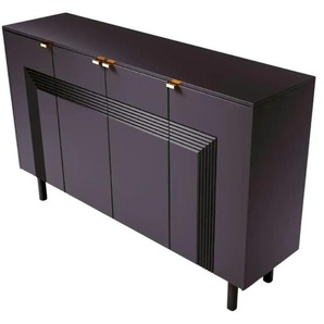 Highboard - schwarz - Materialmix - 156 cm - 99 cm | Möbel Kraft