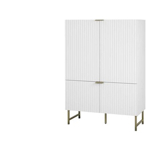 Highboard Softclose Bretagne - Materialmix - 100 cm - 142 cm - cm 40,5 | Möbel Kraft