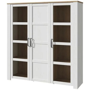 Highboard  Toneo ¦ weiß ¦ Maße (cm): B: 151 H: 160 T: 42.0