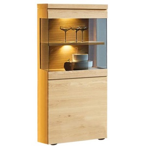 Highboard v-plus3000, Wildeiche hell soft gebürstet geölt