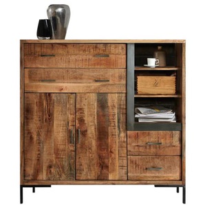 Highboard Valencia, massives Mangoholz