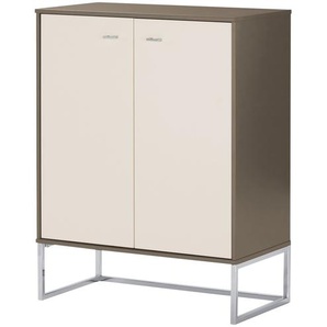 Highboard  Vigo ¦ creme ¦ Maße (cm): B: 80 H: 105 T: 43.0