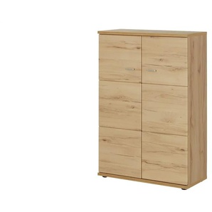 Highboard  Vineta ¦ holzfarben ¦ Maße (cm): B: 90 H: 132 T: 40.0