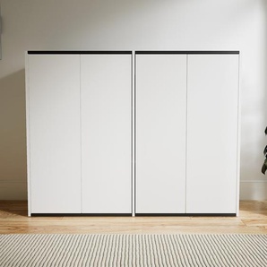 Highboard Weiß - Elegantes Highboard: Türen in Weiß - Hochwertige Materialien - 151 x 118 x 47 cm, Selbst designen