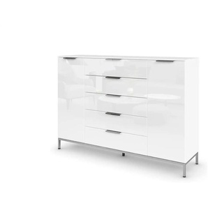 Highboard  Frome ¦ weiß ¦ Maße (cm): B: 160 H: 111