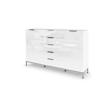 Highboard  Flipp ¦ weiß ¦ Maße (cm): B: 180 H: 110
