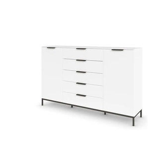 Highboard  Frome ¦ weiß ¦ Maße (cm): B: 180 H: 111