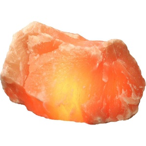 HIMALAYA SALT DREAMS Dekolicht Rock, Leuchtmittel wechselbar, Warmweiß, Handgefertigt aus Salzkristall - jeder Stein ein Unikat, ca.25-30 kg