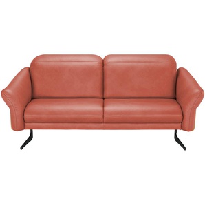 himolla 1059  Sofa 2 5-sitzig ¦ rosa/pink ¦ Maße (cm): B: 193 H: 81 T: 107.0