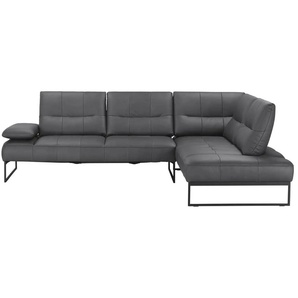himolla Ecksofa 9360 - schwarz - Materialmix - 274 cm - 93 cm - cm 216,0 | Möbel Kraft