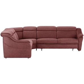 himolla Ecksofa 9707 ¦ rot ¦ Maße (cm): B: 291 H: 84 T: 261.0