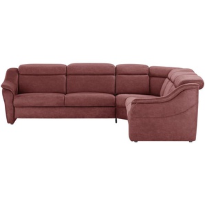 himolla Ecksofa 9707 ¦ rot ¦ Maße (cm): B: 291 H: 84 T: 261.0