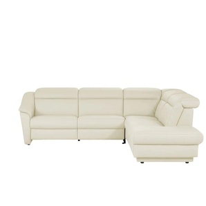 himolla Ecksofa Leder  9707 ¦ creme ¦ Maße (cm): B: 275 H: 84 T: 245.0