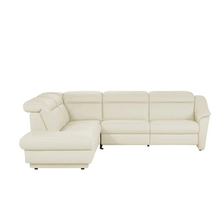 himolla Ecksofa Leder 9707 ¦ creme ¦ Maße (cm): B: 275 H: 84 T: 245.0