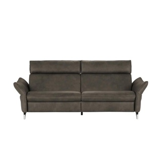 himolla Einzelsofa aus Echtleder 1926 ¦ braun ¦ Maße (cm): B: 224 H: 94 T: 95.0