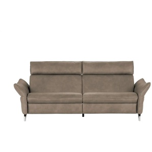 himolla Einzelsofa aus Echtleder 1926 ¦ braun ¦ Maße (cm): B: 224 H: 94 T: 95.0