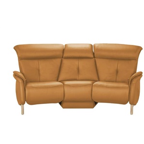 himolla Einzelsofa Leder 4708 - orange - Materialmix - 216 cm - 97 cm - cm 119,0 | Möbel Kraft