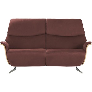 himolla Einzelsofa Leder mit verschiedenen Funktionen 4818 ¦ rot ¦ Maße (cm): B: 187 H: 106 T: 92.0