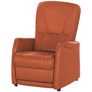 himolla Fernsehsessel  7568 - orange - Materialmix - 83 cm - 114 cm - 93 cm | Möbel Kraft