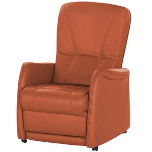 himolla Fernsehsessel mit verschiedenen Funktionen 7568 ¦ orange ¦ Maße (cm): B: 83 H: 114 T: 93.0