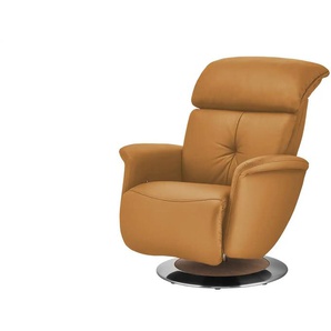 himolla Funktionssessel Leder 7708 ¦ orange ¦ Maße (cm): B: 79 H: 97 T: 99.0
