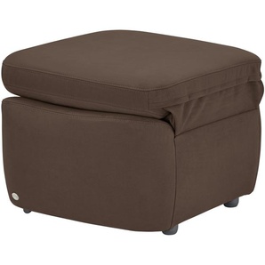 himolla Hocker mit Sesselfunktion   7376 ¦ braun ¦ Maße (cm): B: 71 H: 51 T: 69.0