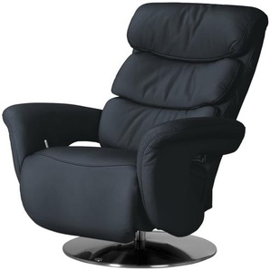 himolla Leder Relaxsessel  7628 - blau - Materialmix - 83 cm - 113 cm - 92 cm | Möbel Kraft
