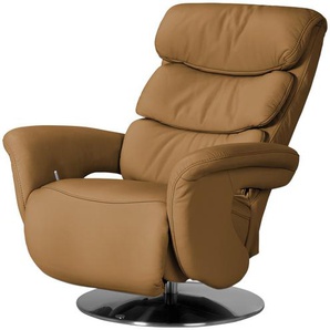 himolla Leder-Relaxsessel  7628 ¦ gelb ¦ Maße (cm): B: 83 H: 107 T: 88
