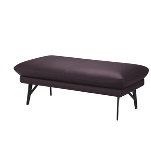 himolla Lederhocker  1928 ¦ lila/violett ¦ Maße (cm): B: 121 H: 45 T: 65.0