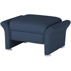 himolla Lederhocker 6001 ¦ blau ¦ Maße (cm): B: 79 H: 41 T: 57.0