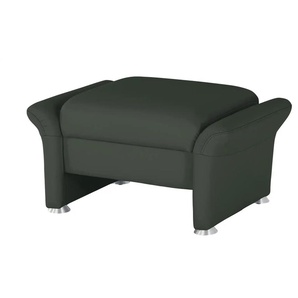himolla Lederhocker  6001 ¦ grün ¦ Maße (cm): B: 79 H: 43 T: 57.0