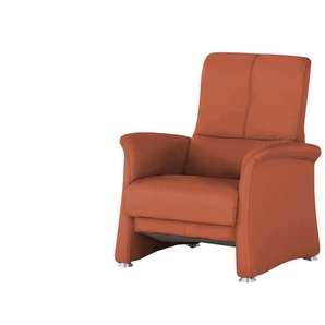 himolla Ledersessel 6001 - orange - Materialmix - 81 cm - 98 cm - cm 86,0 | Möbel Kraft