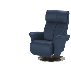 himolla Ledersessel 7227 - blau - Materialmix - 82 cm - 109 cm - cm 90,0 | Möbel Kraft