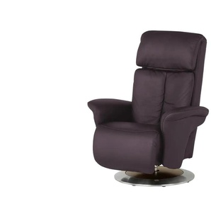 himolla Ledersessel Mit verschiedenen Massageprogrammen 7418 - lila/violett - Materialmix - 81 cm - 111 cm - cm 95,0 | Möbel Kraft