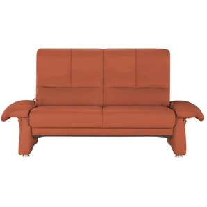 himolla Ledersofa 6001 - orange - Materialmix - 173 cm - 102 cm - cm 86,0 | Möbel Kraft