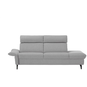 himolla Recamiére 1926 - grau - Materialmix - 233 cm - 106 cm - cm 100,0 | Möbel Kraft