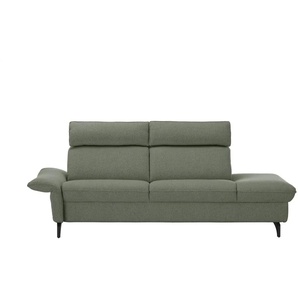 himolla Recamiére 1926 - grün - Materialmix - 233 cm - 106 cm - cm 100,0 | Möbel Kraft