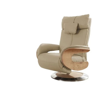 himolla Relaxsessel Leder Mit verschiedenen Funktionen Hilke - beige - Materialmix - 75 cm - 112 cm - cm 87,0 | Möbel Kraft