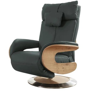 himolla Relaxsessel Leder Mit verschiedenen Funktionen Hilke - blau - Materialmix - 75 cm - 112 cm - cm 87,0 | Möbel Kraft