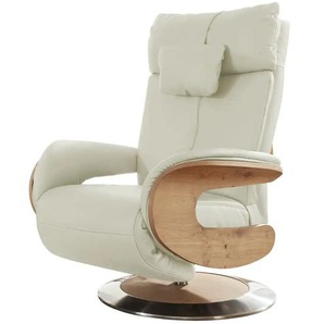 himolla Relaxsessel Leder Mit verschiedenen Funktionen Hilke - creme - Materialmix - 75 cm - 112 cm - cm 87,0 | Möbel Kraft