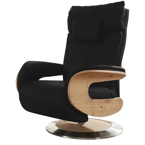himolla Relaxsessel Leder Mit verschiedenen Funktionen Hilke - schwarz - Materialmix - 75 cm - 112 cm - cm 87,0 | Möbel Kraft