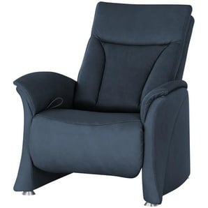 himolla Sessel mit Relaxfunktion  4010 - blau - Materialmix - 87 cm - 108 cm - 88 cm | Möbel Kraft