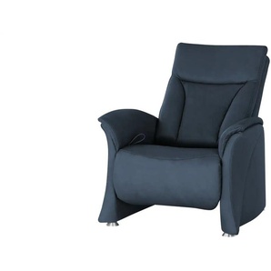 himolla Sessel mit Relaxfunktion 4010 - blau - Materialmix - 87 cm - 106 cm - cm 88,0 | Möbel Kraft