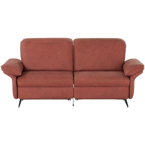 himolla Sofa 2 5-sitzig  1077 ¦ rot ¦ Maße (cm): B: 194 H: 87 T: 108.0