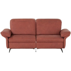 himolla Sofa 2,5-sitzig  1077 ¦ rot ¦ Maße (cm): B: 194 H: 87 T: 108