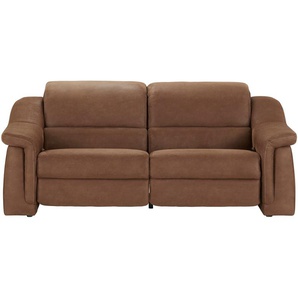 himolla Sofa 2,5-sitzig  1501 ¦ braun ¦ Maße (cm): B: 202 H: 84 T: 106